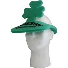 Irish Shamrock Popup Visor