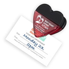 CORAZON Heart Shaped Accessory And Memo Clip