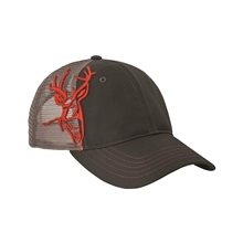 Dri Duck Brushed Cotton Twill Buck 3D Cap