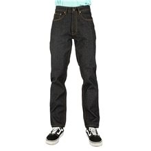 Shaka Wear Mens Raw Denim Straight - Leg Jean Pant