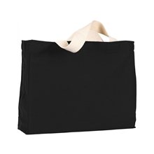 Bayside USA Made Cotton Canvas Medium Gusset Tote Bag