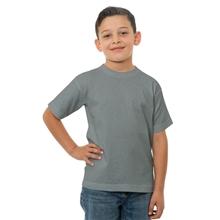 Bayside Youth USA Made Cotton T - Shirt
