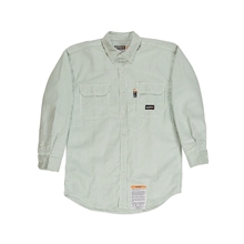 Berne Mens Tall Flame - Resistant Down Plaid Work Shirt