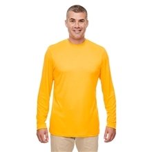 UltraClub Mens Cool Dry Performance Long - Sleeve Top