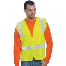 Bayside Unisex USA Made 22Surv - R Class 2 ANSI High Vis Surveyor Safety Vest
