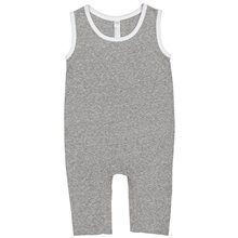 Rabbit Skins Infant Harborside Melange Tank Romper