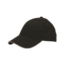 Bayside USA Made Cotton Sandwich Bill Cap