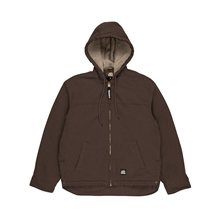 Berne Mens Heartland Washed Duck Hooded Work Coat