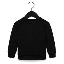 Bella + Canvas Toddler Sponge Fleece Raglan Sweatshirt