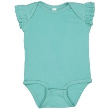 Rabbit Skins Infant Flutter Sleeve Bodysuit