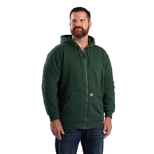 Berne Mens Tall Heritage Thermal - Lined Full - Zip Hooded Sweatshirt