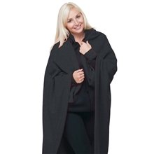 Bayside USA Made Polyester Stadium Fleece Blanket