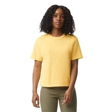 Comfort Colors Ladies Heavyweight Cropped T - Shirt