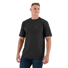 Berne Mens Tall Heavyweight Short Sleeve Pocket T - Shirt