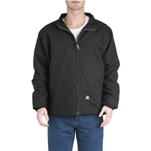 Berne Mens Flagstone Flannel - Lined Duck Jacket