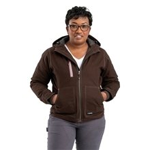 Berne Ladies Softstone Modern Full - Zip Hooded Jacket