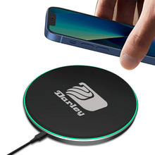 Walnut Street Light - up 15W Qi Wireless Charger
