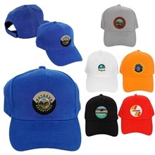 Classic Round Emblem Baseball Hat