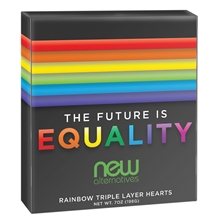 Pride Sweet Taste Box with Triple Layer Hearts