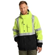 CornerStone(R) ANSI 107 Class 3 Waterproof Insulated Ripstop Bomber Jacket
