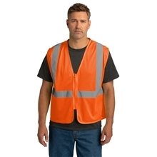 CornerStone(R) ANSI 107 Class 2 Economy Mesh Zippered Vest