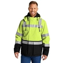 CornerStone(R) ANSI 107 Class 3 Waterproof Ripstop 3- In -1 Parka