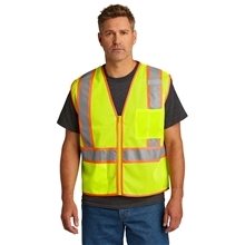 CornerStone(R) ANSI 107 Class 2 Mesh Zippered Two - Tone Vest