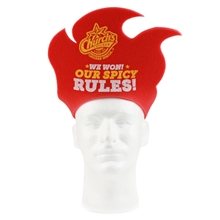 Flame Foam Pullover Visor