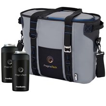 Urban Peak(R) Waterproof 24 Can Hinge Cooler / FrostBuddy(R) Black Duo Gift Set