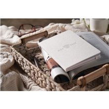 5.5 x 8.5 FSC(R) Recycled Seed Paper Bound Journal