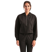 TriDri Ladies Alice Half - Zip Hooded Sweatshirt