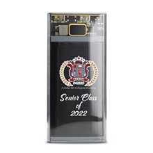 Nauvoo Transparent QuickCharge Power Bank