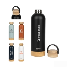 Perka(R) Dresden 18 oz Double Wall, Stainless Steel Water Bottle