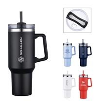 Lucas 40 oz Double Wall, Stainless Steel Travel Mug