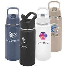 Urban Peak(R) 20oz Portage Flip Straw Water Bottle