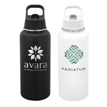 Urban Peak(R) 40oz Portage Flip Straw Water Bottle
