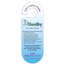 Door Hanger Oval Paper Card