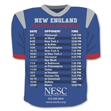 Schedule Team Jersey Magnet