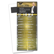 Football Schedule Magnetic Stick Up Card