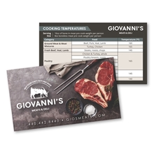 Double Sided Business Card Magnet
