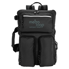 Atchison(R) RPET Ripstop Briefcase Backpack
