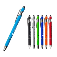 Script Plastic Barrel Stylus Pen