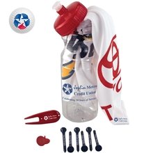 Basic Cart Caddy with Callaway Supersoft Golf Ball