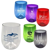 RECYCLED PET - 12 oz Stemless Wine Glass