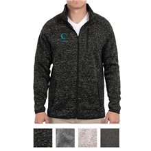 Burnside Mens Sweater Knit Jacket