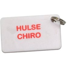 Key Tag Keyring Rectangle