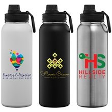 Alaska Ultra - 40 oz Stainless Steel Double Wall Water Bottle - ColorJet
