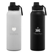 Alaska Ultra - 40 oz Stainless Steel Double Wall Water Bottle - Laser