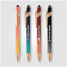 Ellipse Ombre Rose Gold Stylus Pen