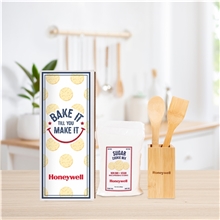Bamboo Kitchen Gift Set with Sugar Cookie Mix